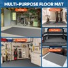 7.5 x 17 FT Garage Floor Mat, Thickened Diamond Plate