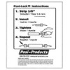 For Posi-Lock Splice connector PL1416 14-16 GA BLUE 20 pack