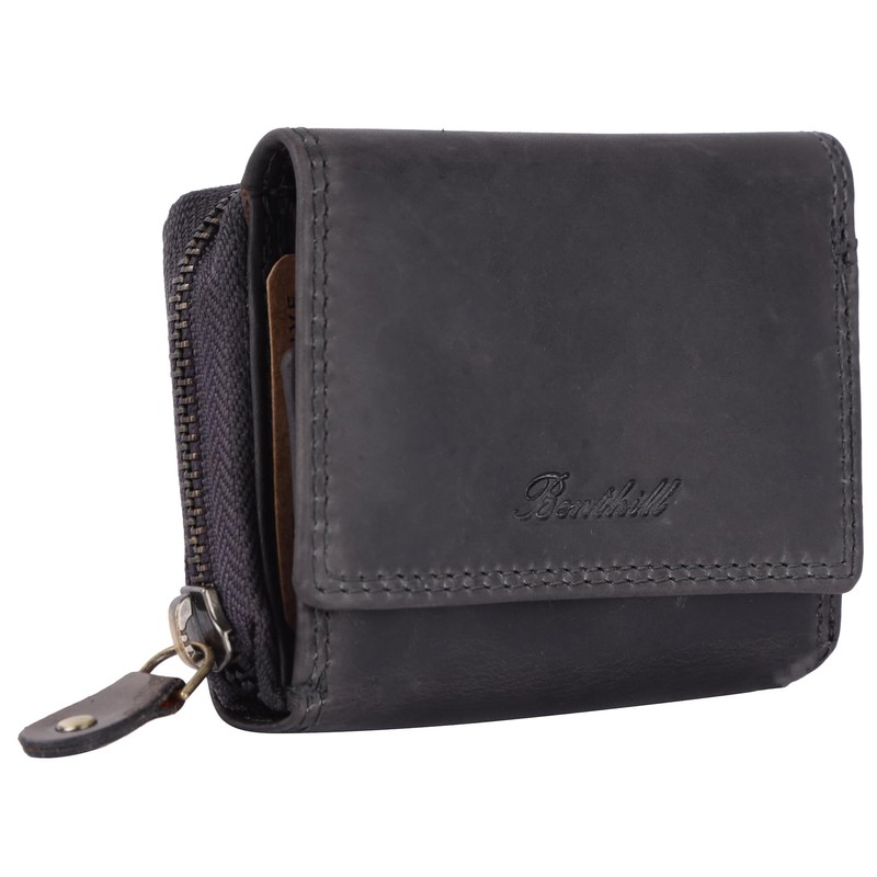 Benthill Small Leather RFID Wallet | Genuine Leather Women's &