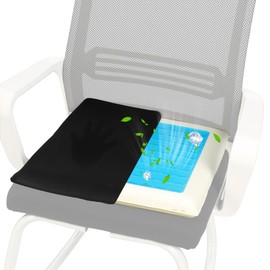 Ecomobi Mobility Scooter Dual Sided Cushion, Cool on one Side and Warm on The Other, Portable and Easy to Install - Compatible with All Models of Mobility Scooters