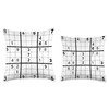 Sudoku Puzzle Game Trivia Challenge Sudoku Solver Throw Pillow