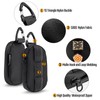 TACTICAL GEEK Storage A7 EDC Key Molle Bag Organiser, 500D