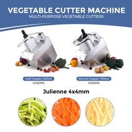 Full Size 110V Food Processor Disc ONLY - Julienne J404 4x4