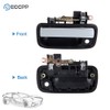ECCPP Door Handles Exterior Outside Outer Front Driver Passenger Side