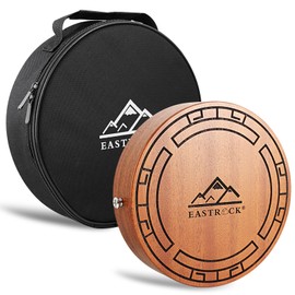 EASTROCK Portable Travel Cajon Wooden Hand Drum With Snare Wire, Adjustable Strap, and Cajon Bag