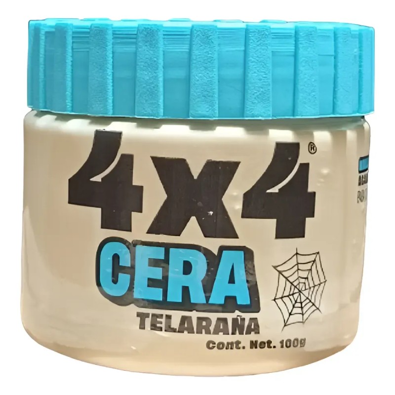 Cera Telaraña Para Cabello Fijacion Alta 100g 4x4