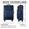 Skyway Epic Softside Medium Checked Luggage - Lightweight Suitcase with