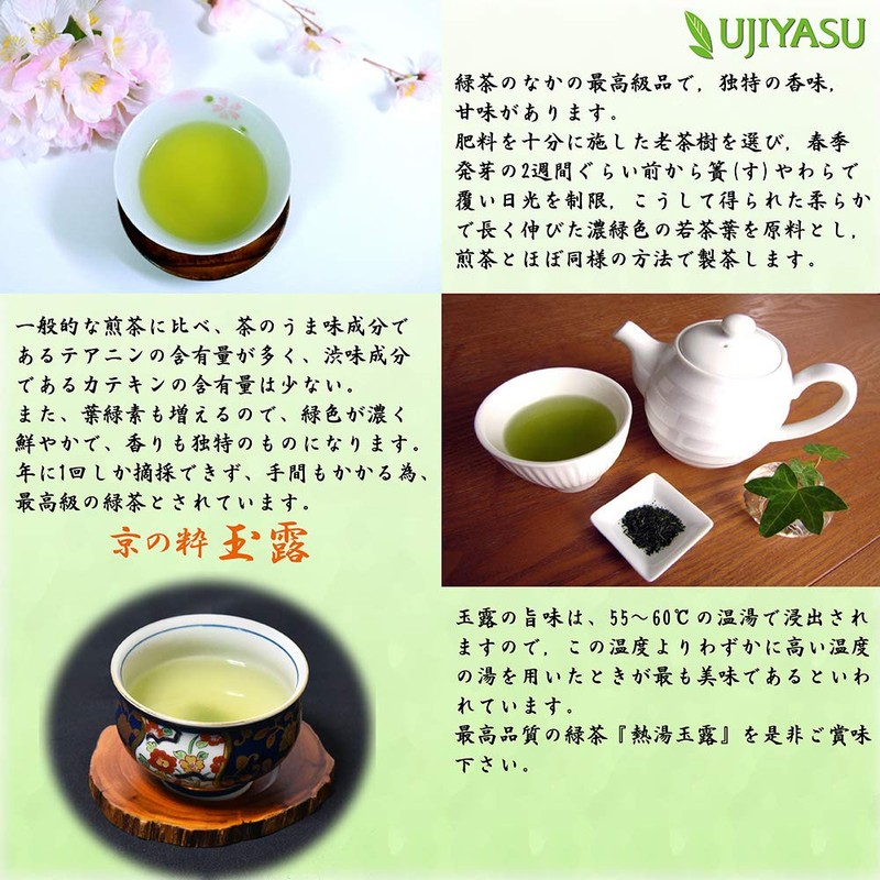 150 Years Old Kyoto Ujian Kyoto no Sui Gyokuro Tea