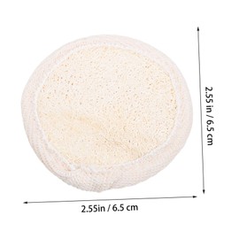 Beavorty Cleansing Puff Set Loofah Scrubbers for Face Body Makeup Remover Pads