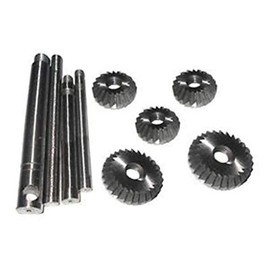 Valve Seat & Face Cutter Set/Kit - 5 Pcs Set for Vintage Cars & Bikes | Automotives Machine Tools & Equipments DIY Engine Premium Set