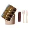 Fabulous Lunch Box with Cutlery White - Ancient Rome/Colosseum Under