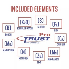 Pro Trust Turf Trust 5M Lawn Maintenance Fertilizer 24-0-12 (Pack of 2)
