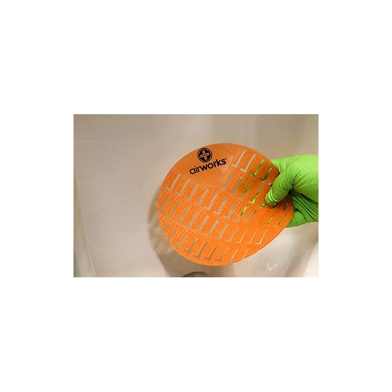 Hospeco - CC-007 Airworks AWUS007-BX Urinal Deodorizer Screen Mango Orange