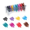 VGR 890 Professional Hair Clipper Guide Combs Set，8 Pcs Color