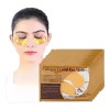 100 Parches Ojos Dorado Cara Facial Ojeras Colageno 24k Oro