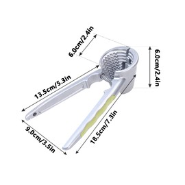 Nutcracker Chestnut Clip, Aluminium Alloy Nut Pecan Cracker Tool, Walnut Opener Tool Plier for Nuts Walnut Hazelnut Almonds Shells Oysters