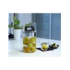 Fujisho Airtight Glass Canister Storage Container, Air Reducer, L, 2000cc