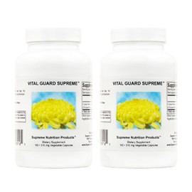 Supreme Nutrition Vital Guard Supreme, 160 Pure Chrysanthemum Vegetarian Capsules (Pack of 2)