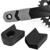 2 Pair Cycling Silicone Crank Cover Protective Case Bicycle Accessory
