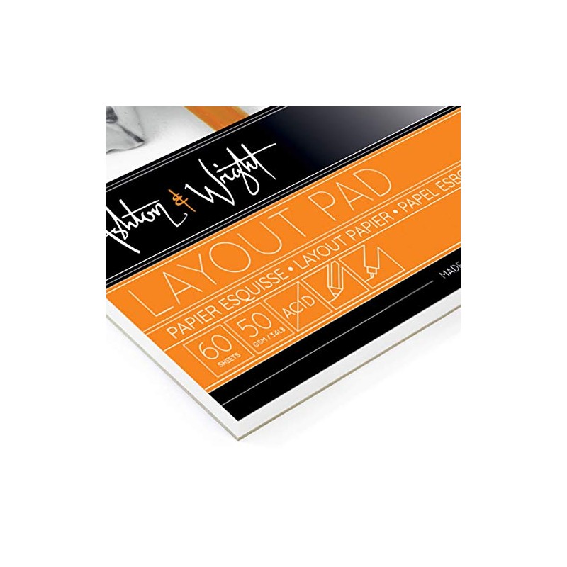 Ashton and Wright - Semi Transparent Layout Pad - 50gsm