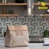 Wenses Trash Compactor Bags for Kitchen (12-Pack), 25% Thicker Kraft