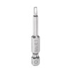 HARFINGTON H2.5 Hex Screwdriver Bit 1/4" Hex Shank 2" Length