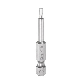 HARFINGTON H2.5 Hex Screwdriver Bit 1/4" Hex Shank 2" Length Magnetic Screw Driver Power Tool