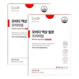 Medipost Movita Liquid Iron Premium 30 sachets x 2 / 메디포스트 모비타 액상철분 프리미엄 30포X2개