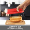 SILIVO 4 Pack Mini Loaf Pans - Nonstick Silicone Bread
