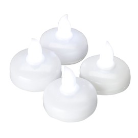 Everlasting Glow LED 4-Piece Floating Tealights