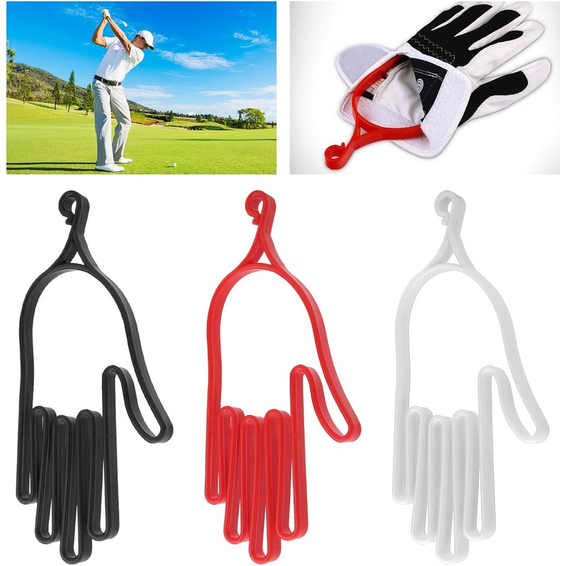 Dilwe Soporte de Guante de Golf de 3 Piezas, Soporte