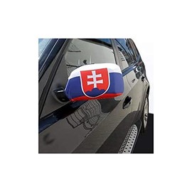 Slovakia Car mirror Flag 6'' x 4'' - Slovak Car mirror flags - 2 pieces- AZ FLAG