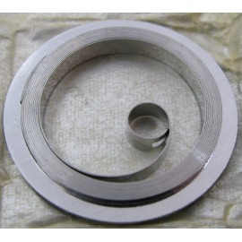 Elgin 22s Mainspring tongue end x1 piece white alloy for aircraft clock 690 692