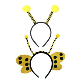 YSDYY 2 Pieces Bee Small Tentacles Headbands, Creative Headbands, Stage Performance Costume Accessories, Party Headbands, Fun Headbands