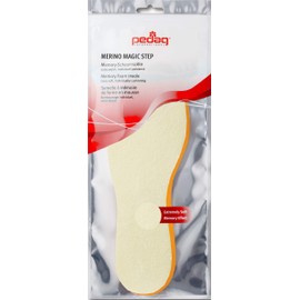 Pedag Merino Magic Step Memory Foam Insole, M11/eu 44, 3.7 Ounce
