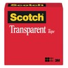 Scotch Transparent Tape, 1 in x 2592 in, 1 Roll