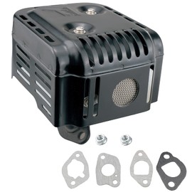 JJing Exhaust Muffler Assembly Compatible with Harbor Freight Predator 212cc Engine 69727 and 62323 Chipper Shredder
