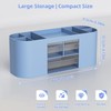 Marbrasse Desk Organiser with 3 Drawers,Multi-Functional Pen Holder,Desk Tidy and