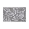 Fusion - Grey Leaf Bath Mat (50 x 80cm) -