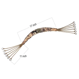 Auscamotek Duck Lanyard Carrier Waterfowl Hunting Game Tote Camo Padded Bird Dove Strap 12 Drops