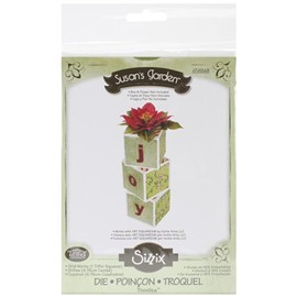 Sizzix Thinlits Die Grid Works 1 7/8-inch Squares by Susan Tierney Cockburn, Multi-Colour