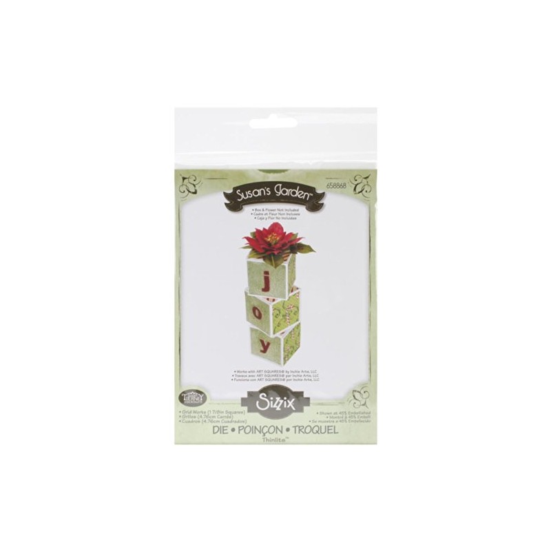 Sizzix Thinlits Die Grid Works 1 7/8-inch Squares by Susan