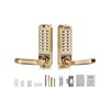 VEVOR Mechanical Keyless Entry Door Lock, 14 Keys, Mechanical Keypad