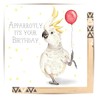 La La Land Greeting Card apparrotly its your birthday