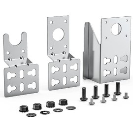 onlyfire 6902 Universal Barbecue Grill Stainless Steel Rotisserie Motor Bracket Set