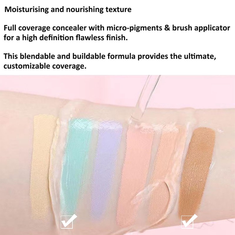 Green Full Coverage Concealer - Waterproof Dark Circles and Blemish