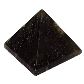 Purpledip Golden Pyrite Stone Pyramid (11932) Reiki Healing Stone Divine Spiritual Crystal