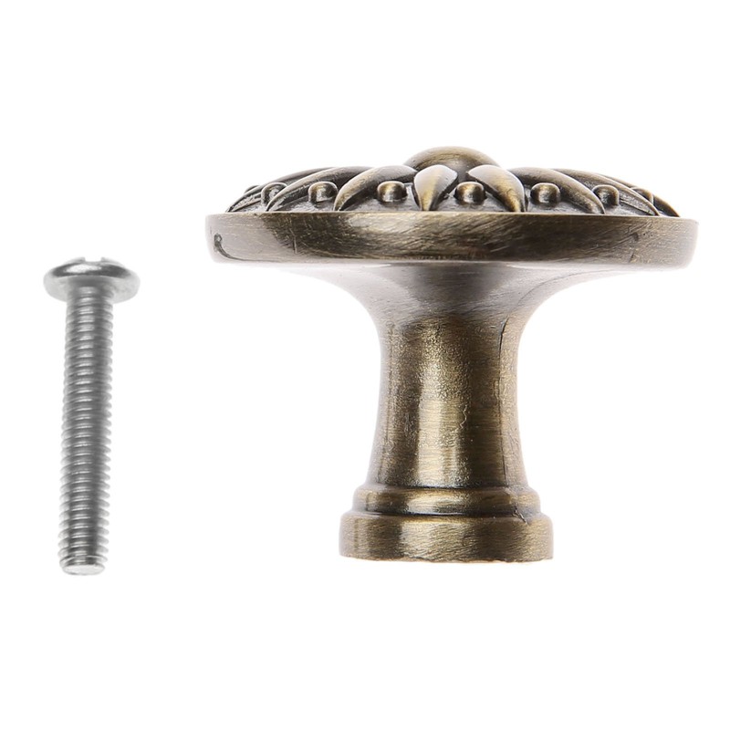 Lemfema Drawer Pulls, Antique Style, 5 Pieces, 3 Sizes Included,