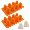 2 Pack Ghost Silicone Mold Chocolate Candy Pumpkin Silicone Mold