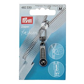 Prym Zip Puller Ball Steel-Coloured, Silver